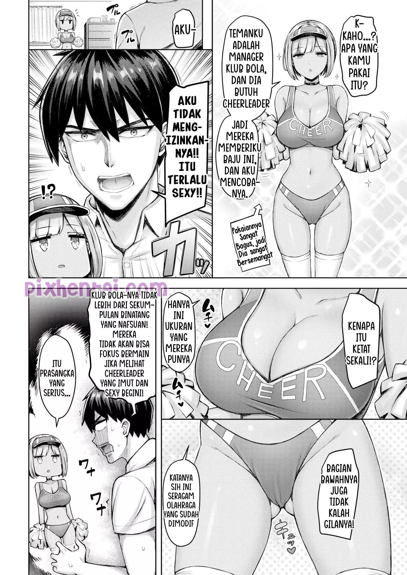Komik hentai xxx manga sex bokep Adik Tiriku Suka Berpakaian Sexy 4